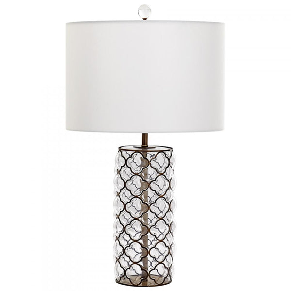 1 Light 25.25" LED Brass Table Lamp