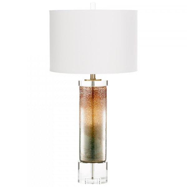 1 Light 33" LED Brown Table Lamp