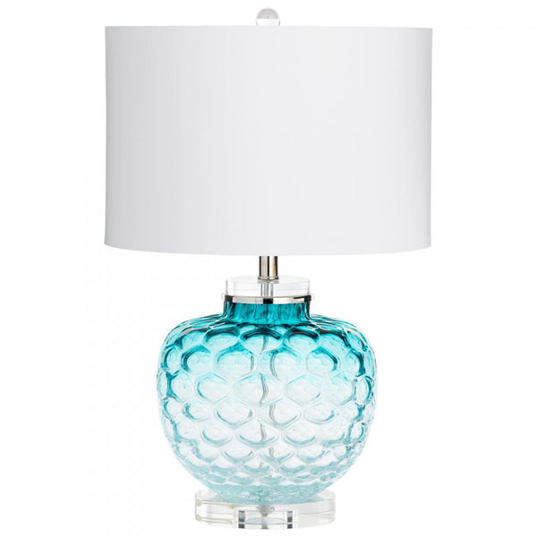 1 Light 23.75" LED Blue Table Lamp