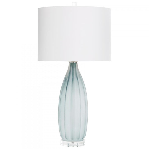 1 Light 33.5" LED Gray Table Lamp