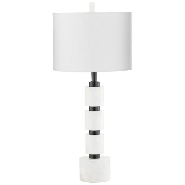 1 Light 32" Black Table Lamp