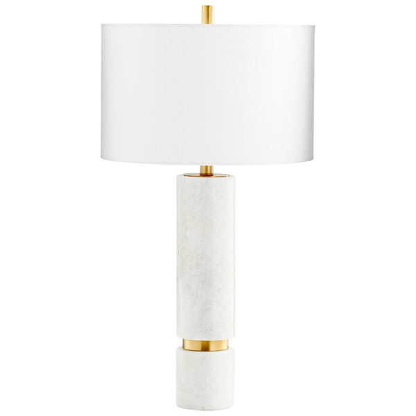 1 Light 30.5" Brass Table Lamp