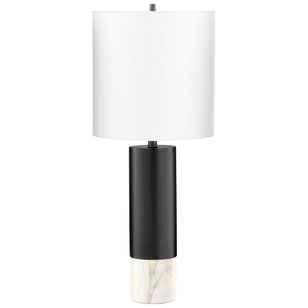 1 Light 32" Black Table Lamp