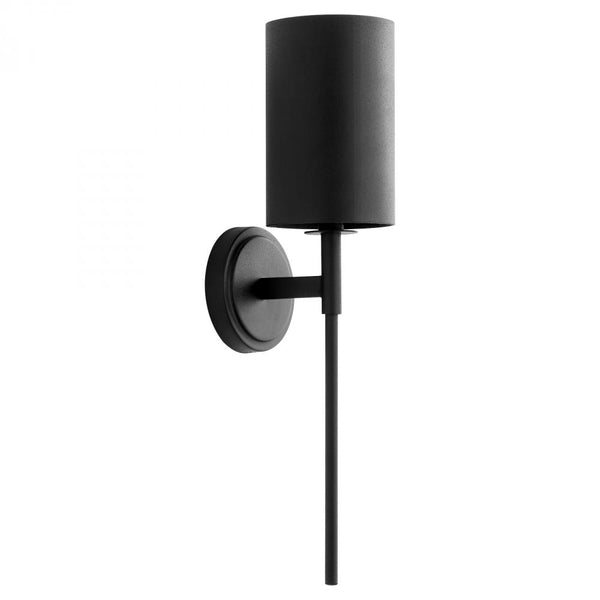 1 Light 6.5" Black Wall Sconce