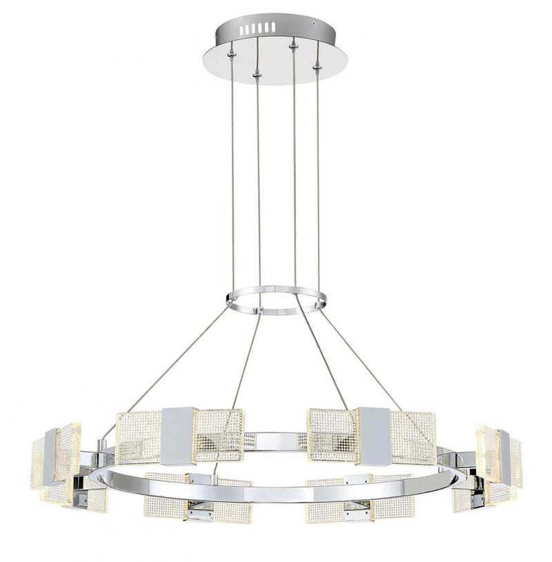 Krone 28" LED Down Chandelier