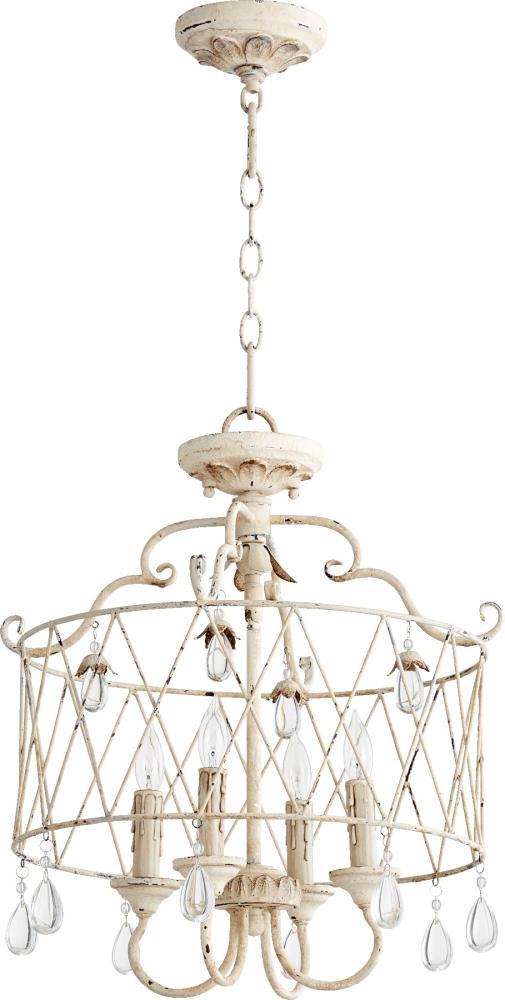 Venice 4 Light Dual Mount Fixture