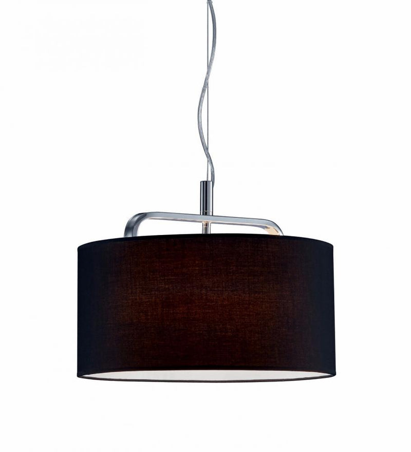 Cannes 1 Light 16" E26 Drum Shade Pendant