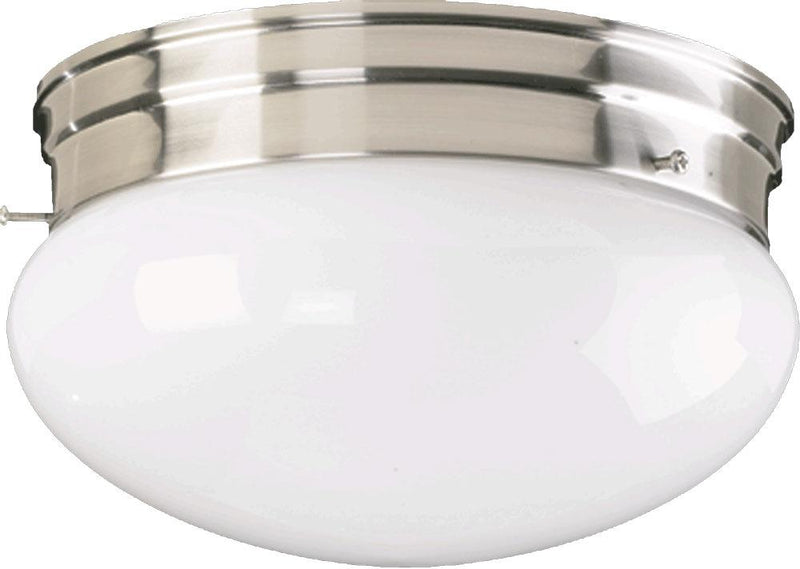 2 Light Ceiling Mount, 9.5" Wide