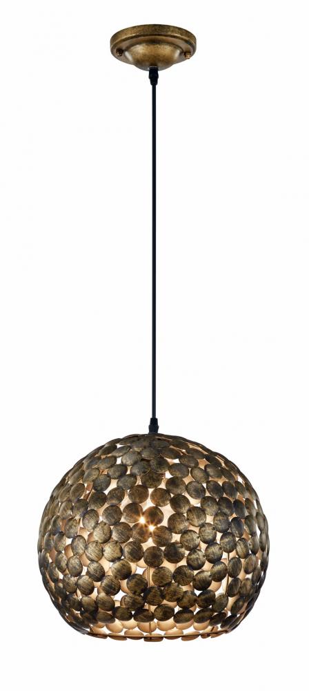 Frieda 1 Light 13" 100 W Medium Base/E26 Down Pendant