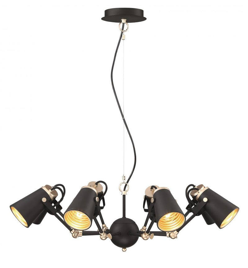 Edward 8 Light 32" E12 Multi Light Pendant