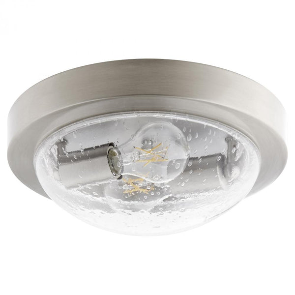 Transitional 2 Light Ceiling Mount, 11" Wide