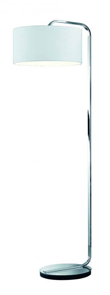 Cannes 100 W Medium Base/E26 Floor Lamp