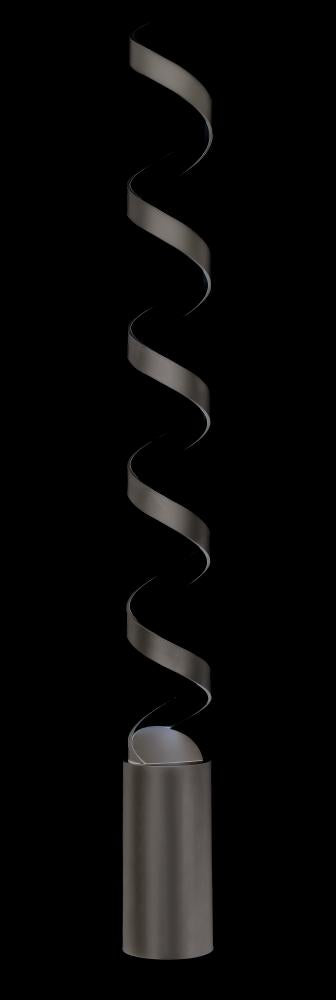 Spiral LED Floor Lamp