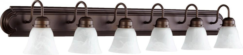 Traditional 6 Light Vanity