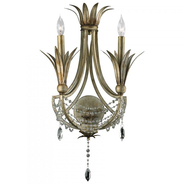 Luciana 2 Light 8.5" Bronze Wall Sconce