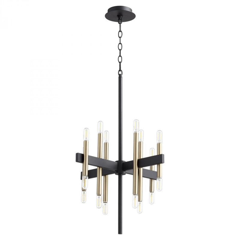 Luxe 16 Light Chandelier, 21" Wide