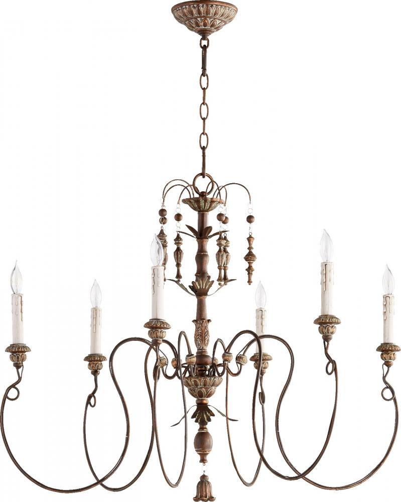 Salento 6 Light Chandelier, 32" Wide