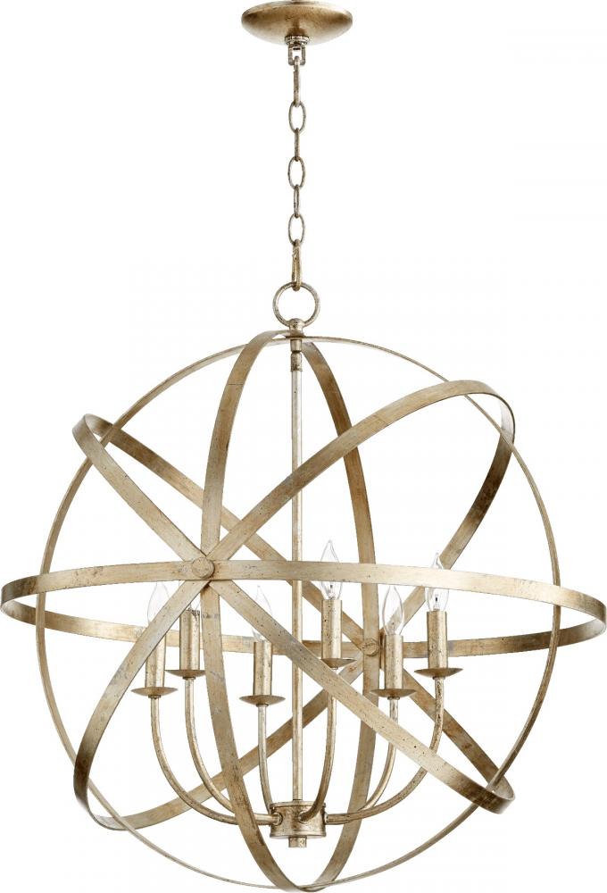 Celeste 6 Light Chandelier, 25.5" Wide