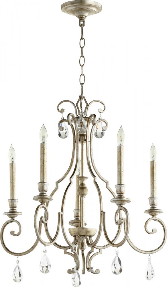 Ansley 5 Light Chandelier, 24" Wide