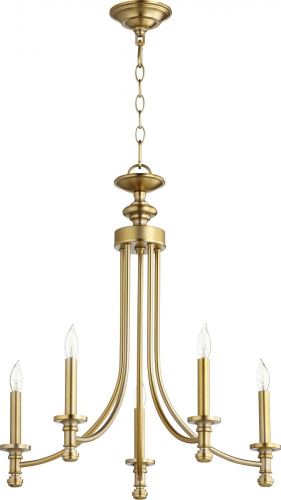 Rossington 5 Light Chandelier, 22" Wide