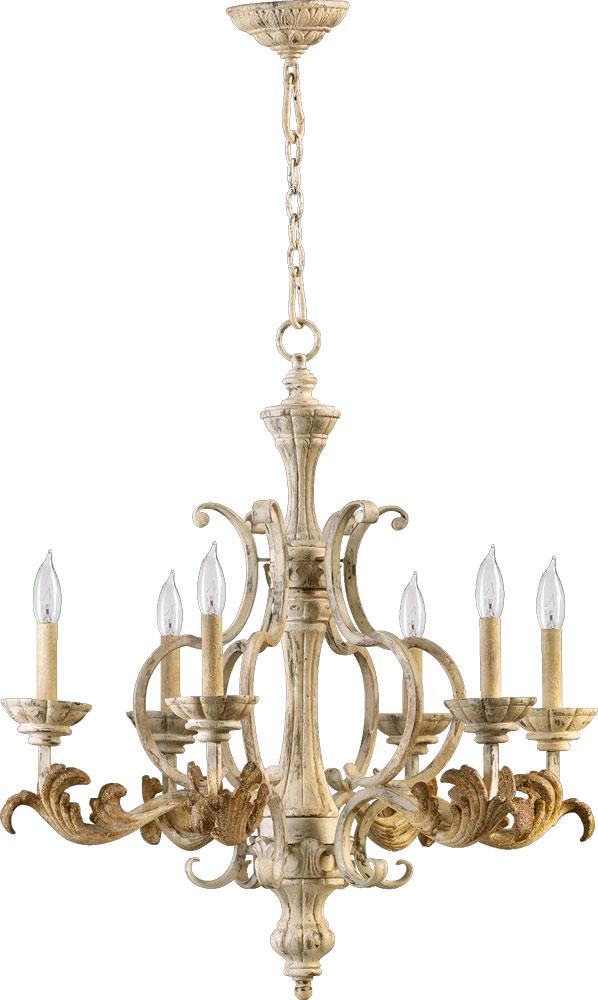 Florence 6 Light Chandelier, 27" Wide