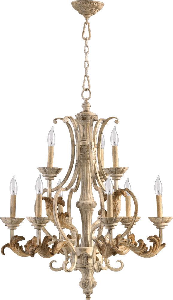 Florence 9 Light Chandelier, 28" Wide