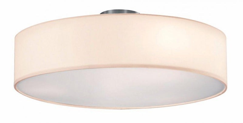 Grannus 3 Light 20" E26 Drum Shade Flush Mount