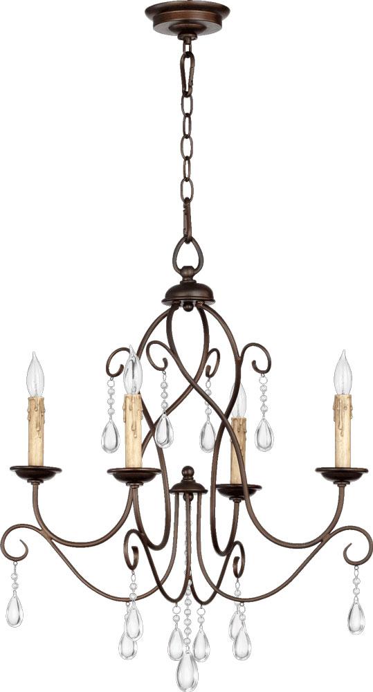 Cilia 4 Light Chandelier