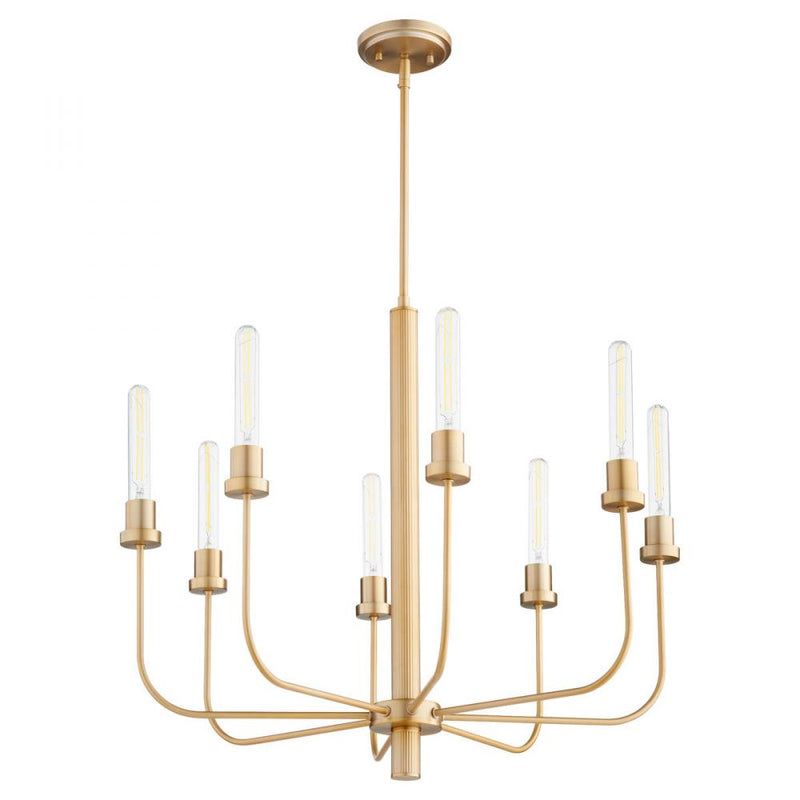 Sheridan 8 Light 28.5" T10 Up Chandelier