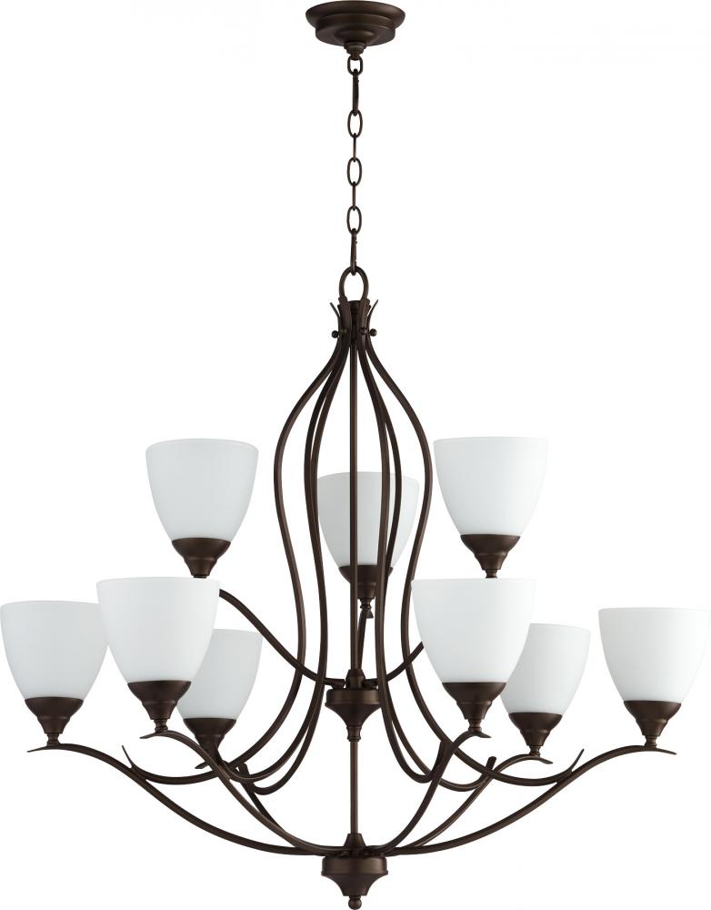 Flora 29" Up Chandelier