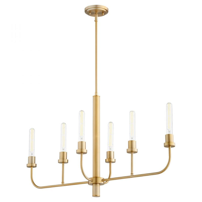 Sheridan 6 Light 12" T10 Up Chandelier