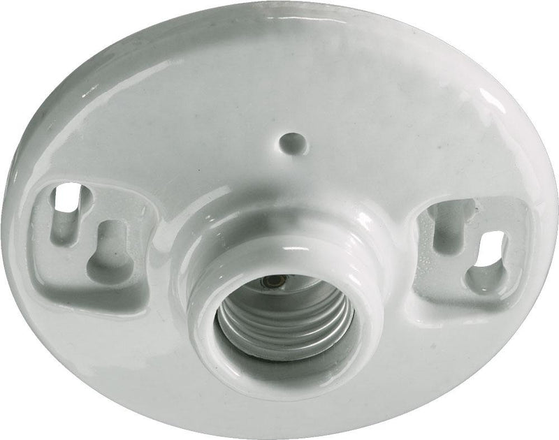 Keyless 1 Light Ceiling Mount Socket, 4.5" Wide