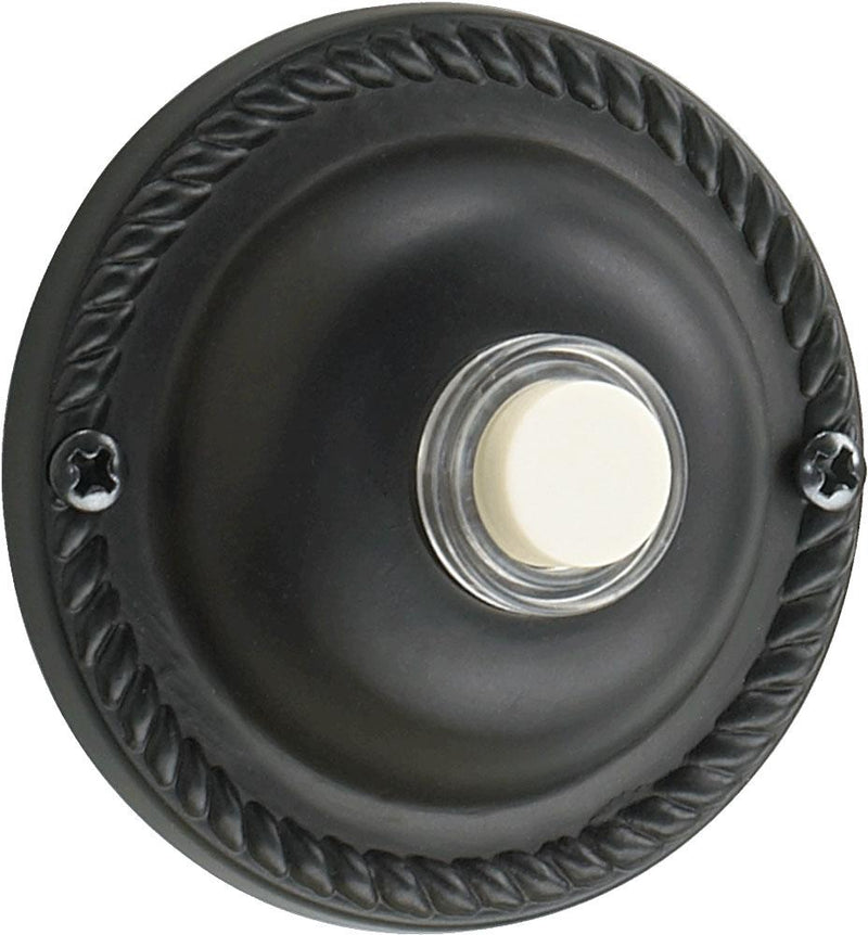 Door Chime Button - Traditional Round