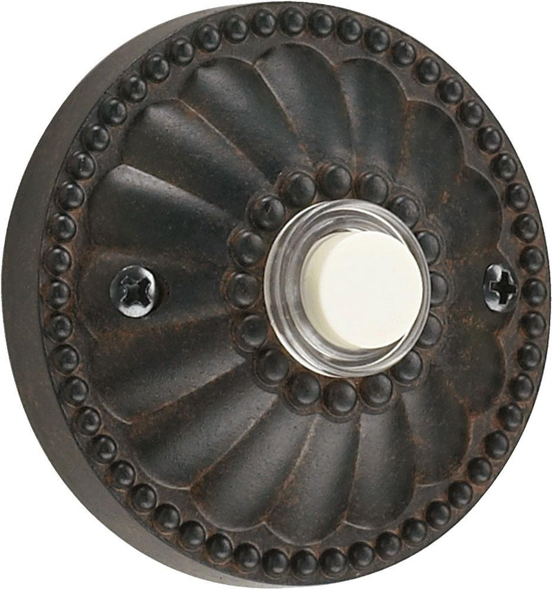 Door Chime Button - Elegant Round