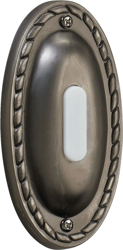 Door Chime Button - Traditional Oval