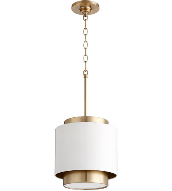 Soft Contemporary 1 Light Pendant