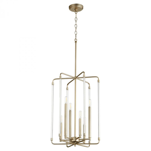 Optic 6 Light Foyer/Hall Fixture