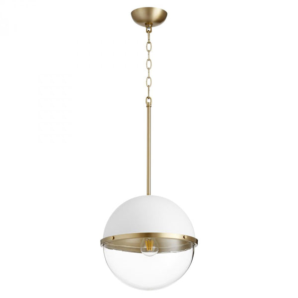 Soft Contemporary 1 Light Pendant