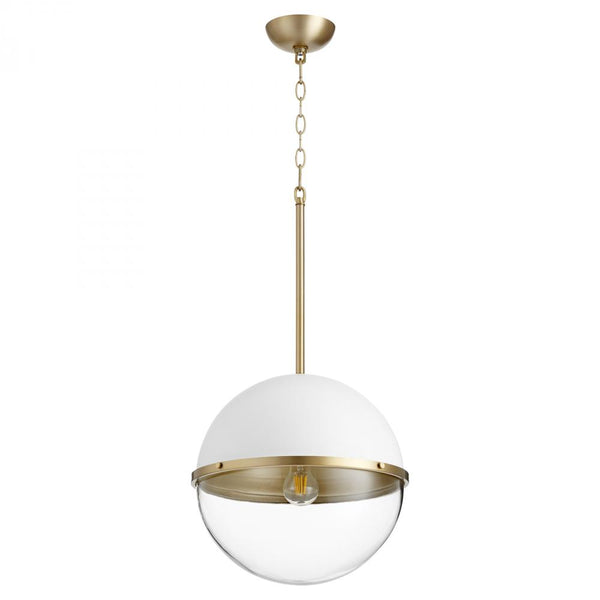 Soft Contemporary 1 Light Pendant