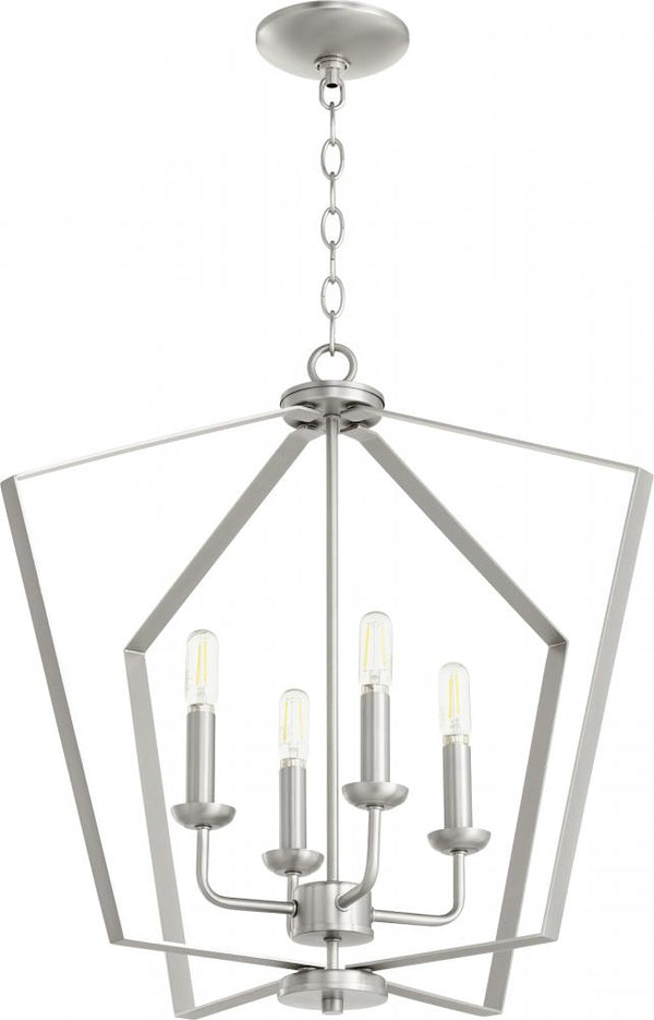 Transitional 4 Light Foyer/Hall Fixture